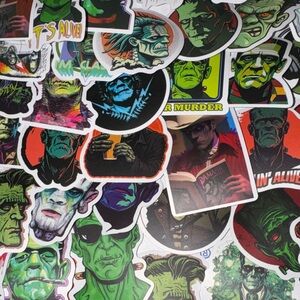 Frankenstein Monster Sticker Collection